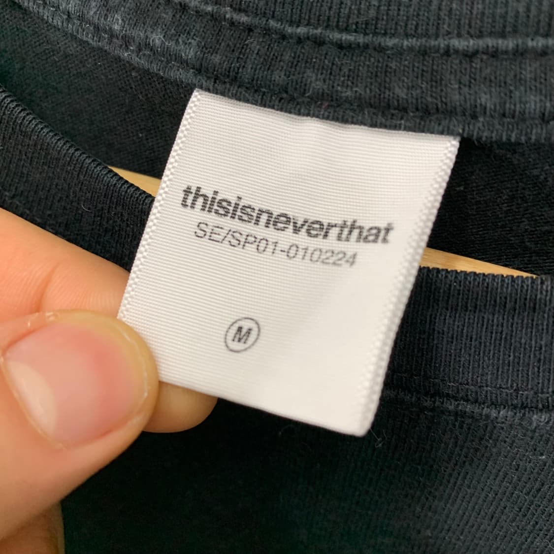 디스이즈네버댓 블랙 롱슬리브 상품이미지3