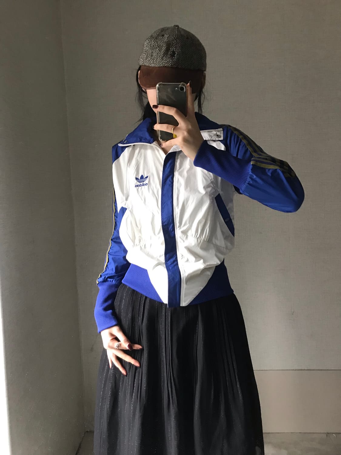 아디다스 00s 흰파카키 바람막이 상품이미지2