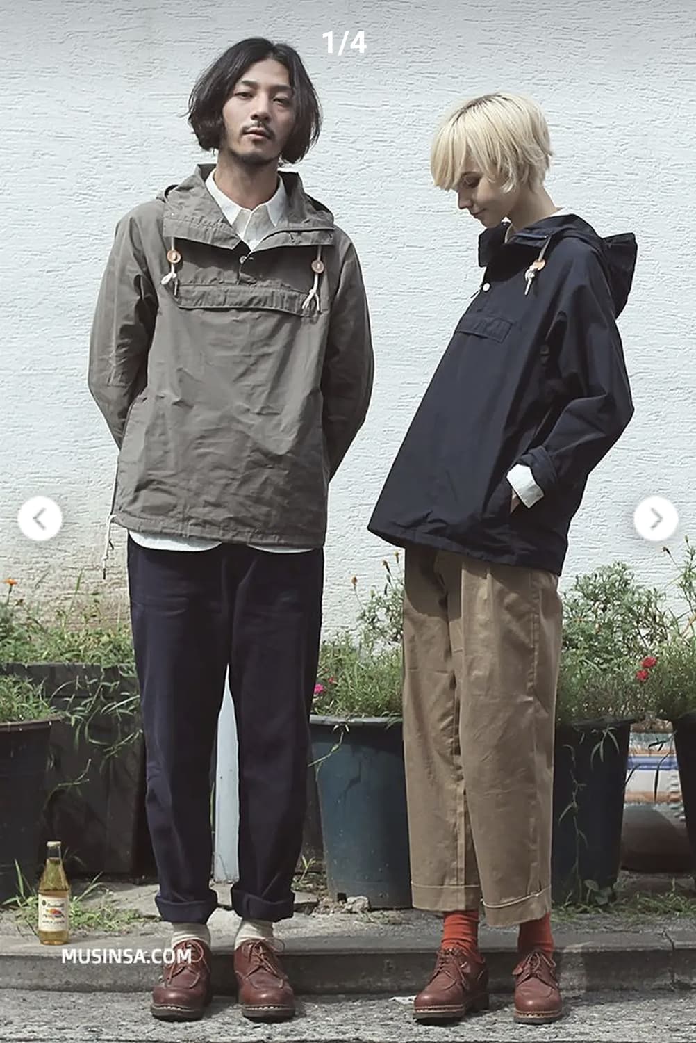 어나더오피스 아노락 바람막이 자켓 1 상품이미지1