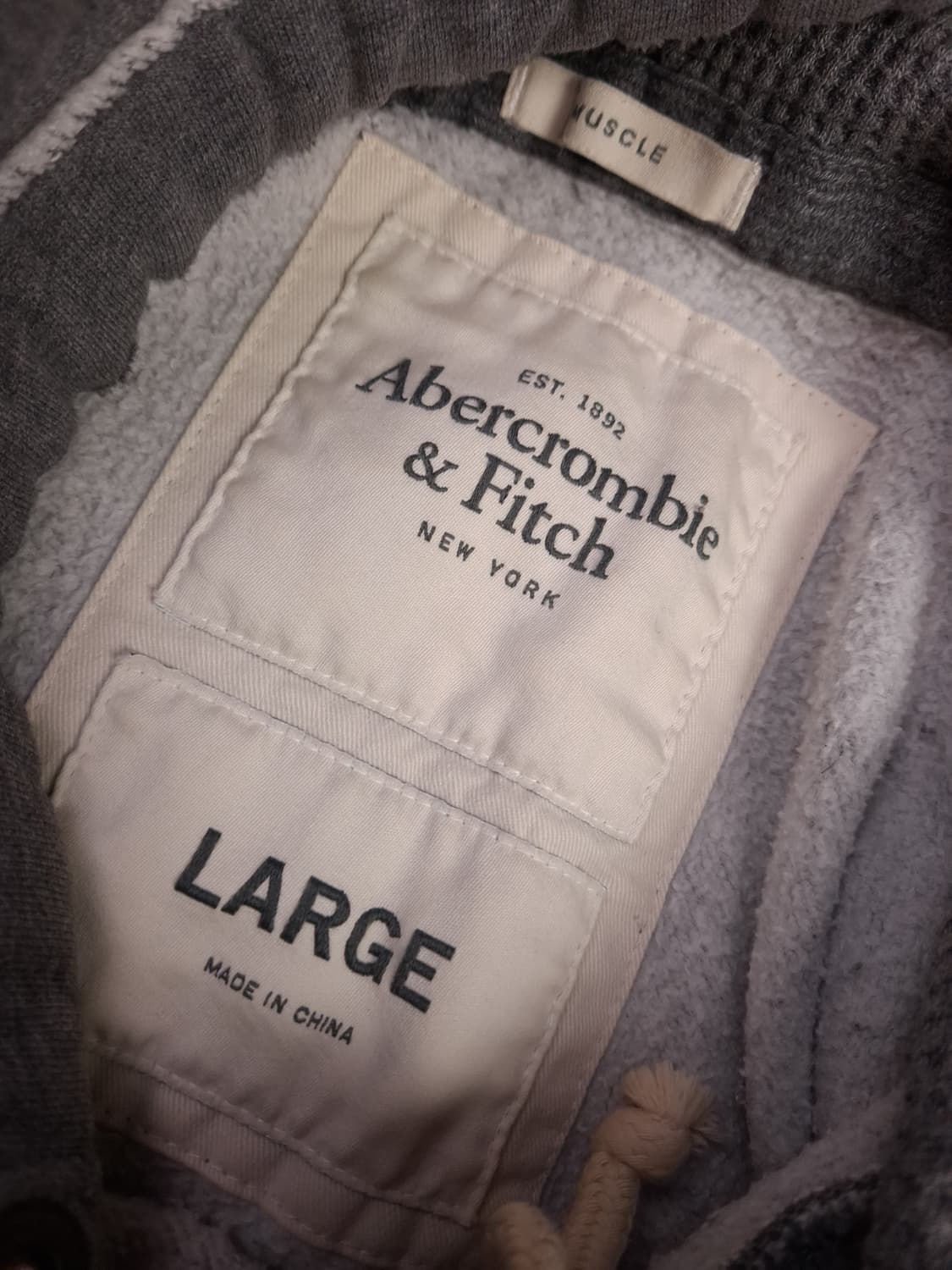 오리지날 아베크롬비 데미지 후드집업 상품이미지3