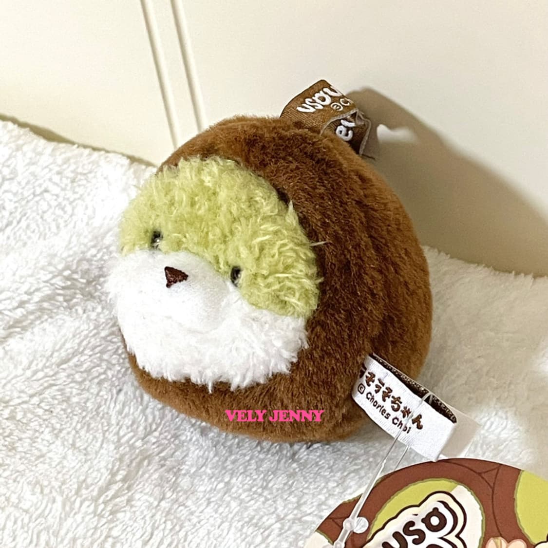 새상품) 정품 두쫀쿠 우소우소짱 키링 열쇠고리 가방고리 두쫀쿠 키링 상품이미지4