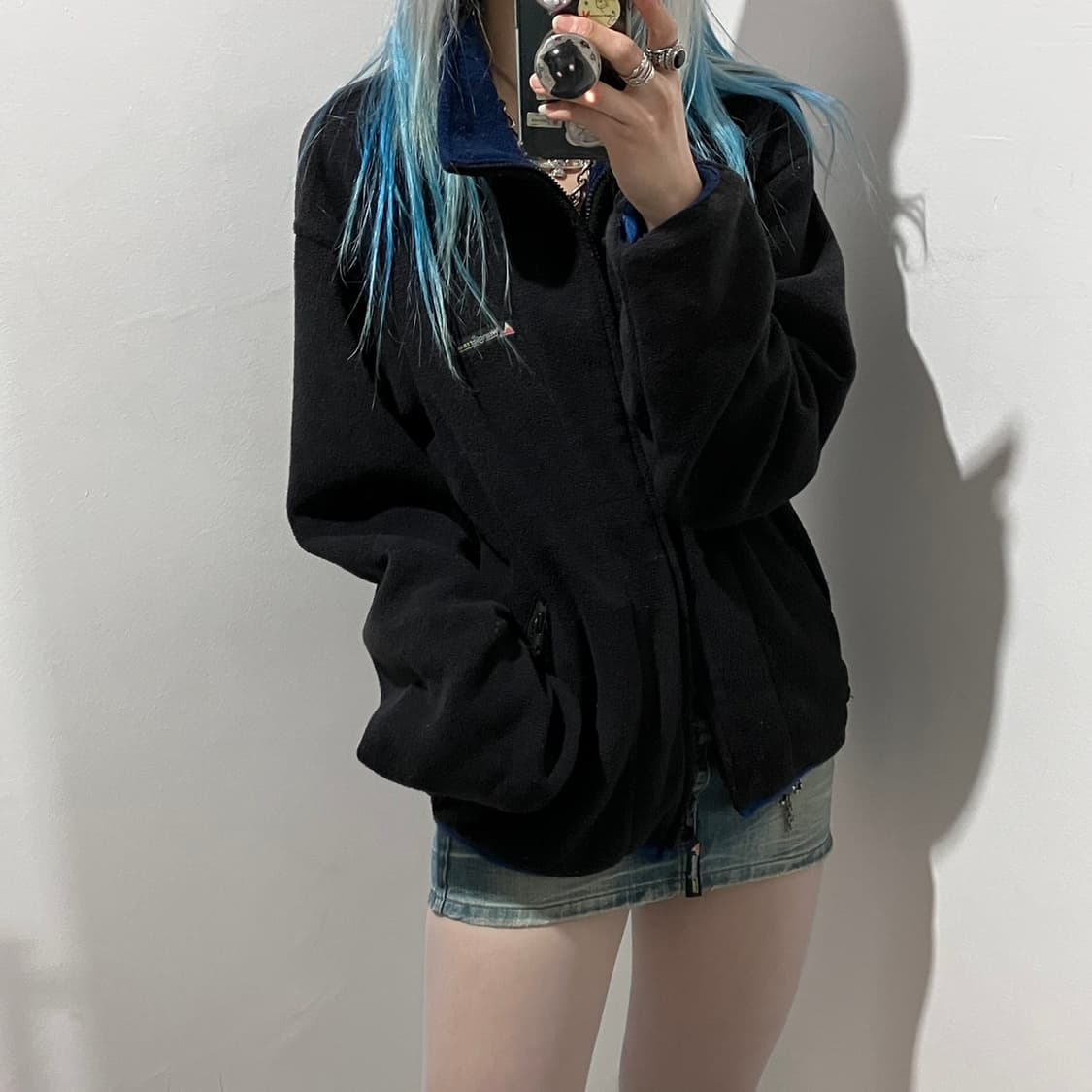 랭글러 워크 플리스 집업 상품이미지1