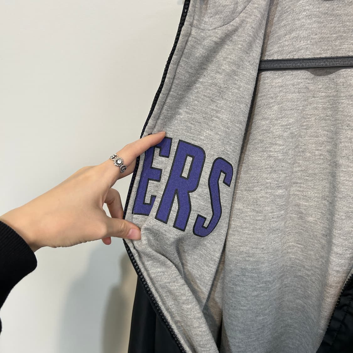 아디다스 NBA 레이커스 후드 자켓 100 남성 리버시블 상품이미지4