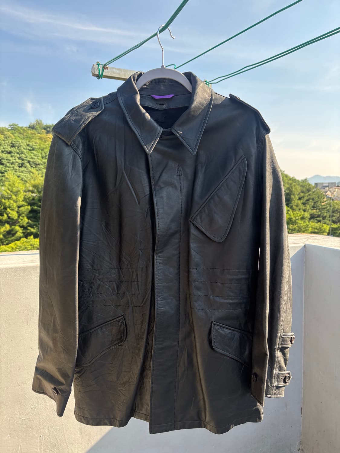 paul smith leather coat 상품이미지1