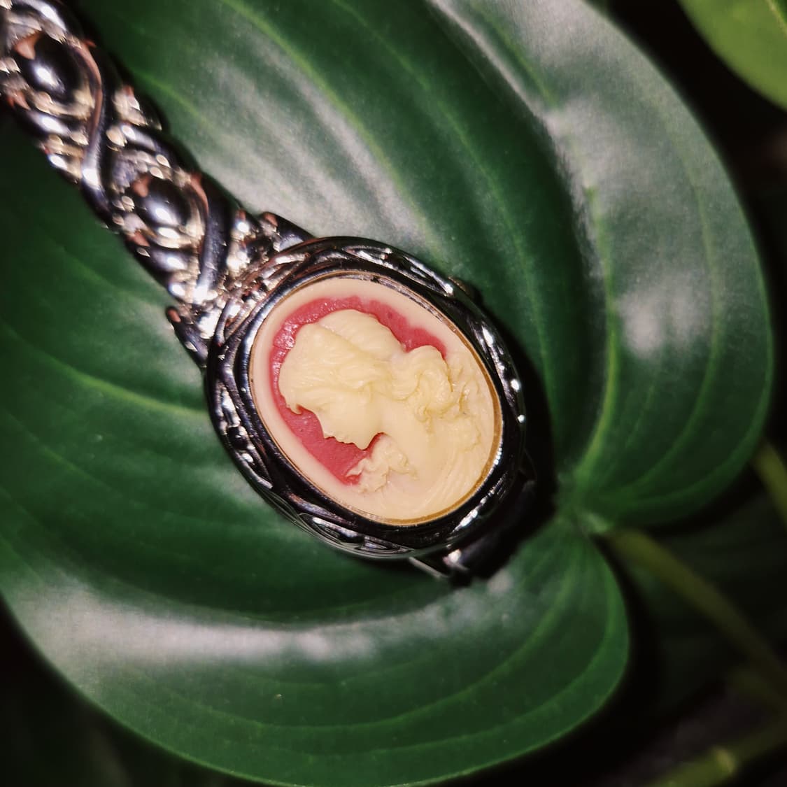 80s 마바 오발 미러 카메오 손목시계 상품이미지8