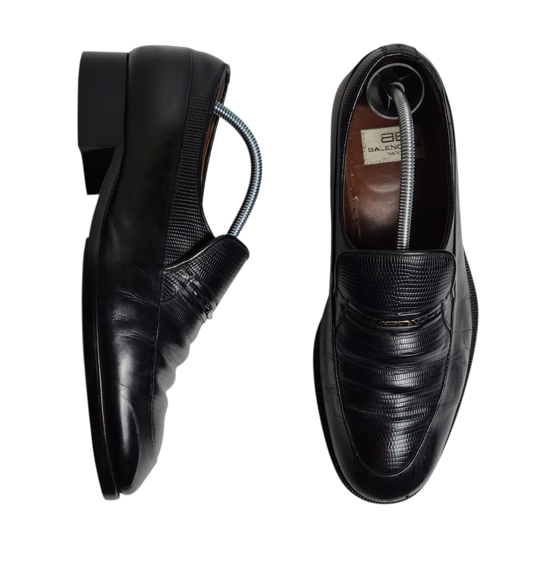 255) BALENCIAG 빈티지 발렌시아가 BB로고 래더 로퍼 상품이미지6