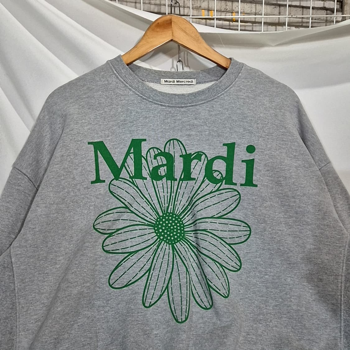 Mardi Mercredi 마르디 메크르디 플라워 맨투맨 상품이미지2