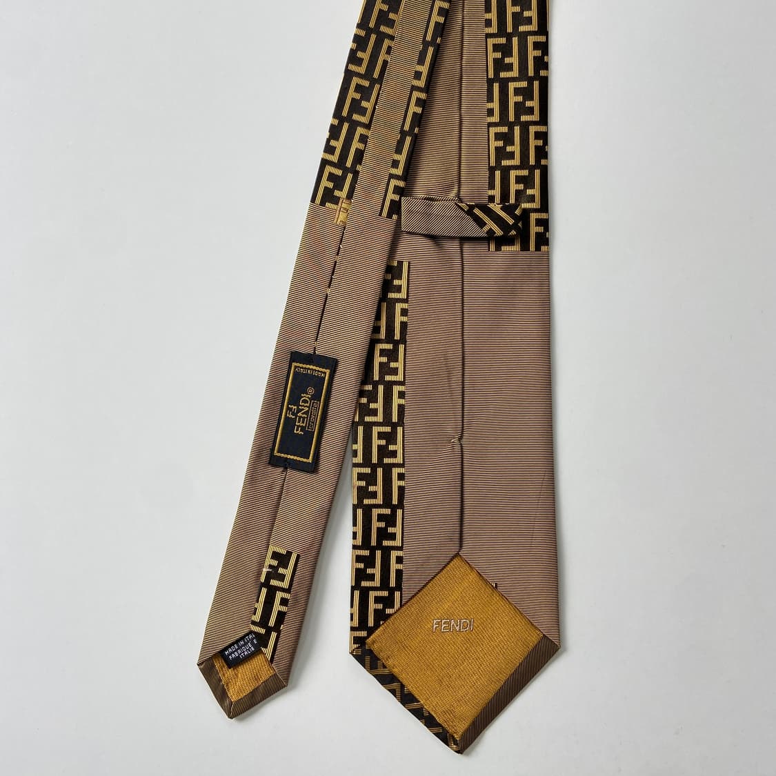 펜디 (FENDI) 모노그램 정품 명품 넥타이 상품이미지2