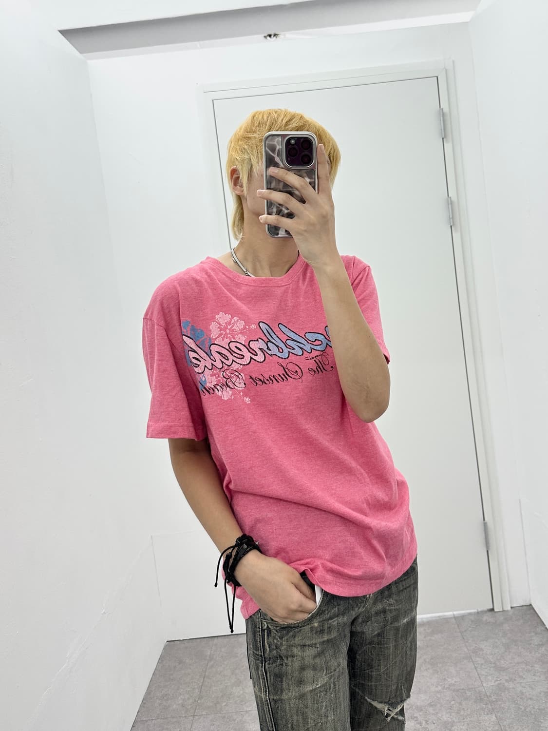 Fogaty House y2k fade washed tee 상품이미지1
