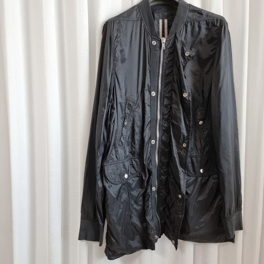 릭오웬스 다크쉐도우 19SS 바람막이 플라이트 자켓 (택달린새상품) 공용 상품이미지3