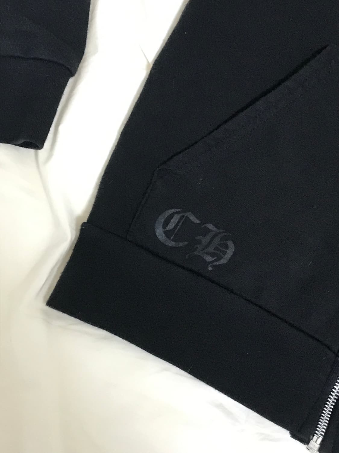 크롬하츠 후드집업 s USA 백 프린팅 후드 블랙 (ch크로스패치) 상품이미지4