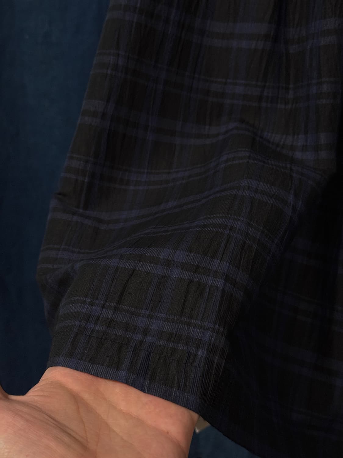 F ) Yohji Yamamoto Plaid Pocket Tunic 상품이미지6