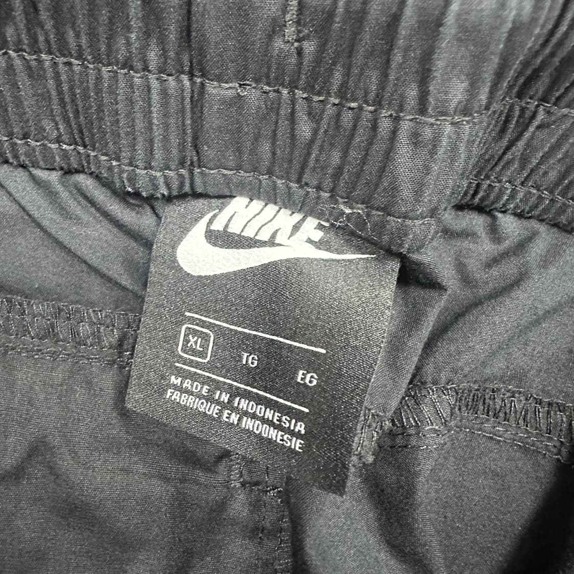 ✨ (바배) 나이키 밴딩 블랙 카고 팬츠  상품이미지3