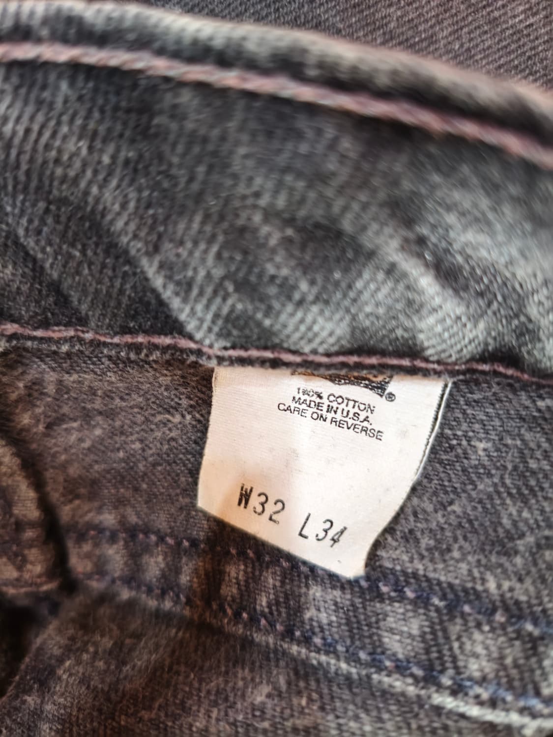 90년대 리바이스 518 usa  허리32 판매합니다 상품이미지8