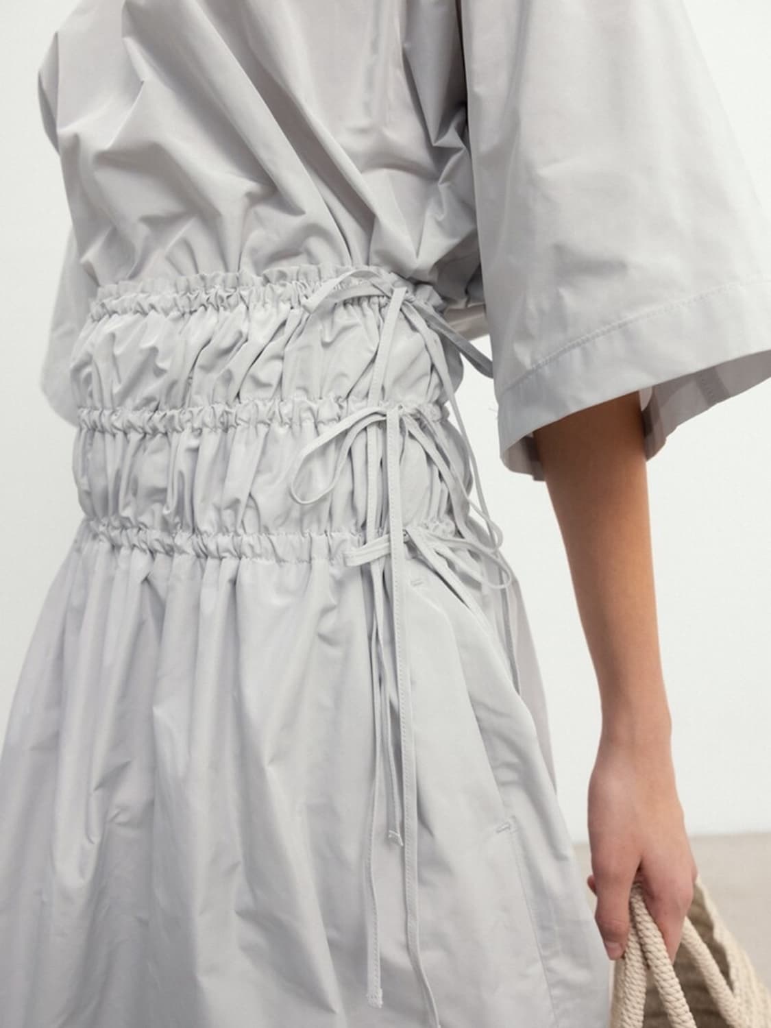 모노하 셔링 스커트 상품이미지6