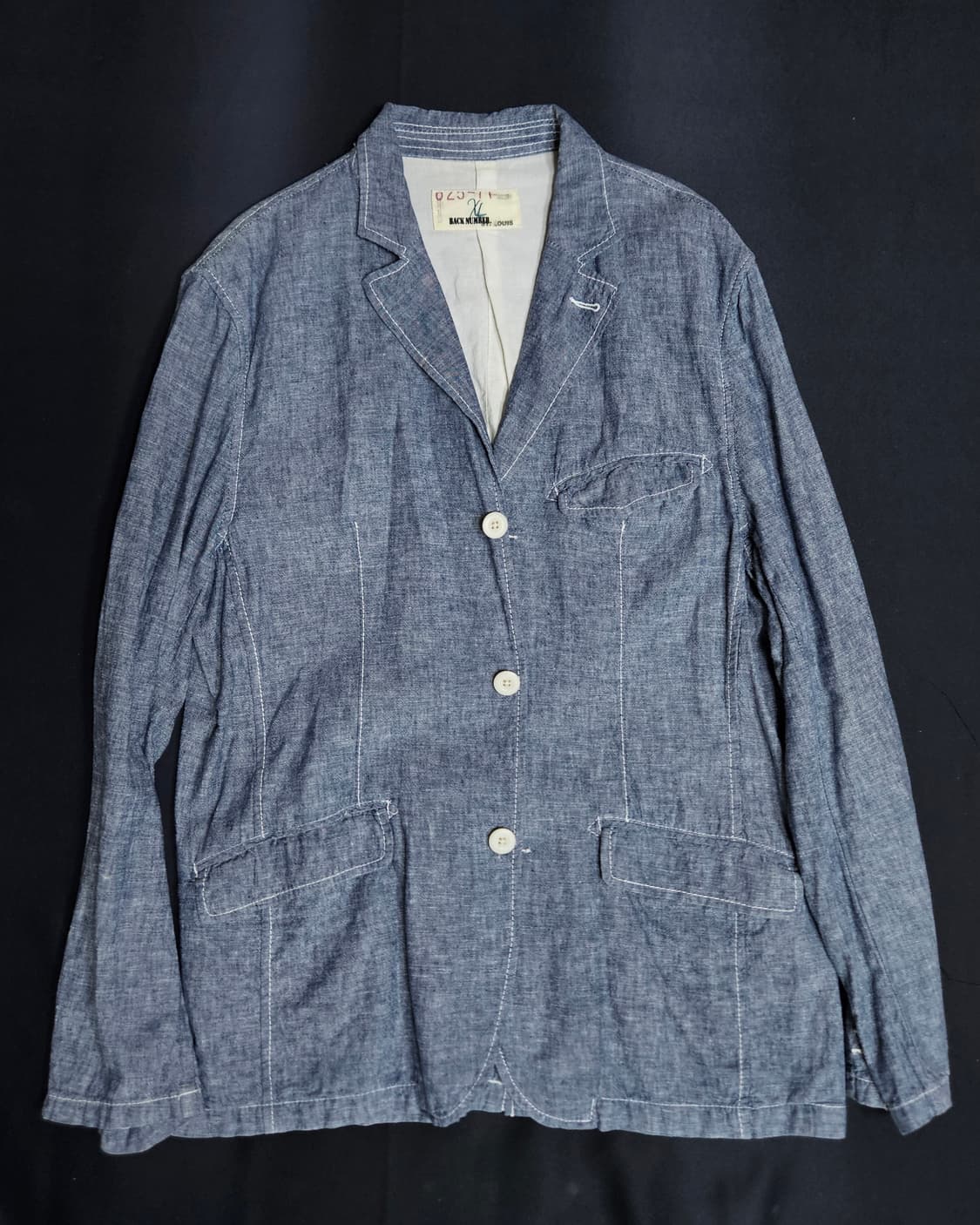 샴브레이 자켓 상품이미지1