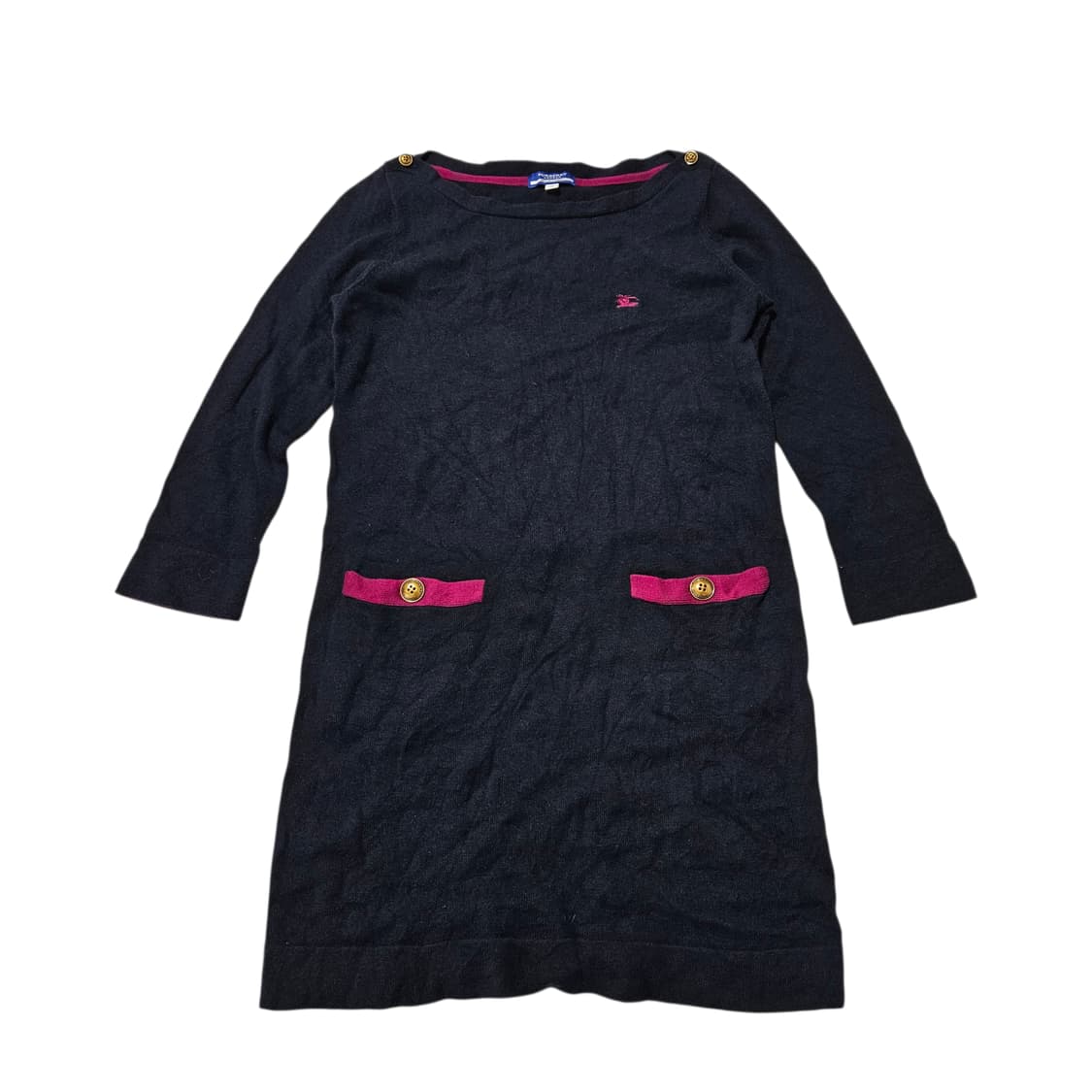 버버리 블루라벨 네이비 니트 원피스[38] 상품이미지1