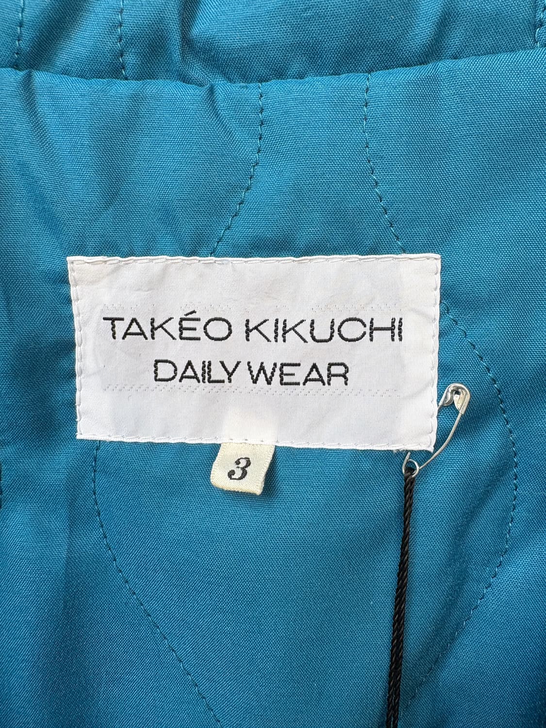 90‘s 타케오키쿠치 아카이브 비대칭 벨티드 자켓 상품이미지7