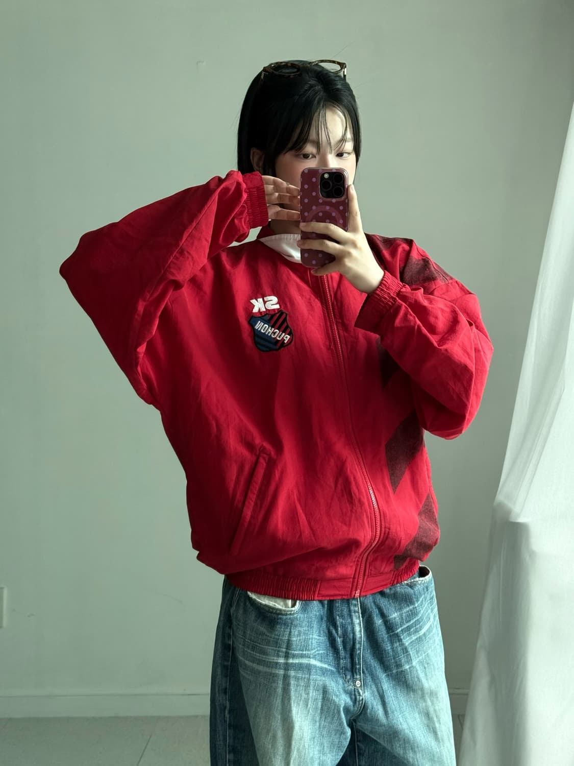 00's 아디다스 SK 부천 바람막이 상품이미지3