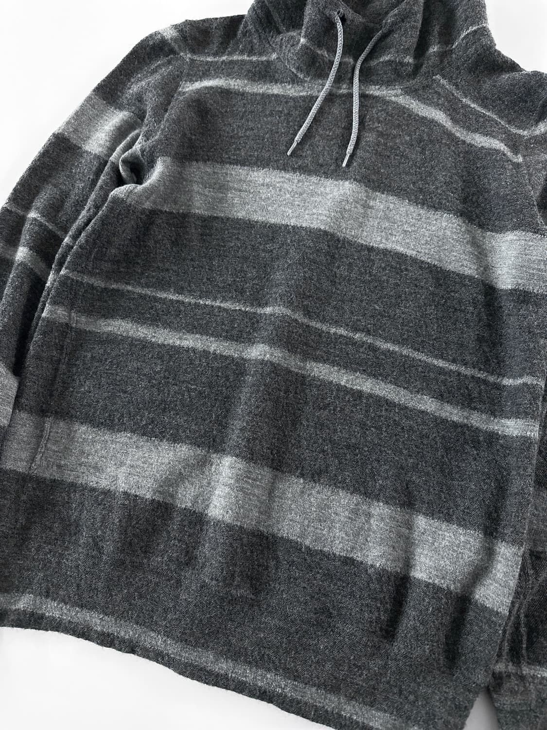 2011 AD 준야 와타나베 꼼데 가르송 스트라이프 울 니트 후디 상품이미지8