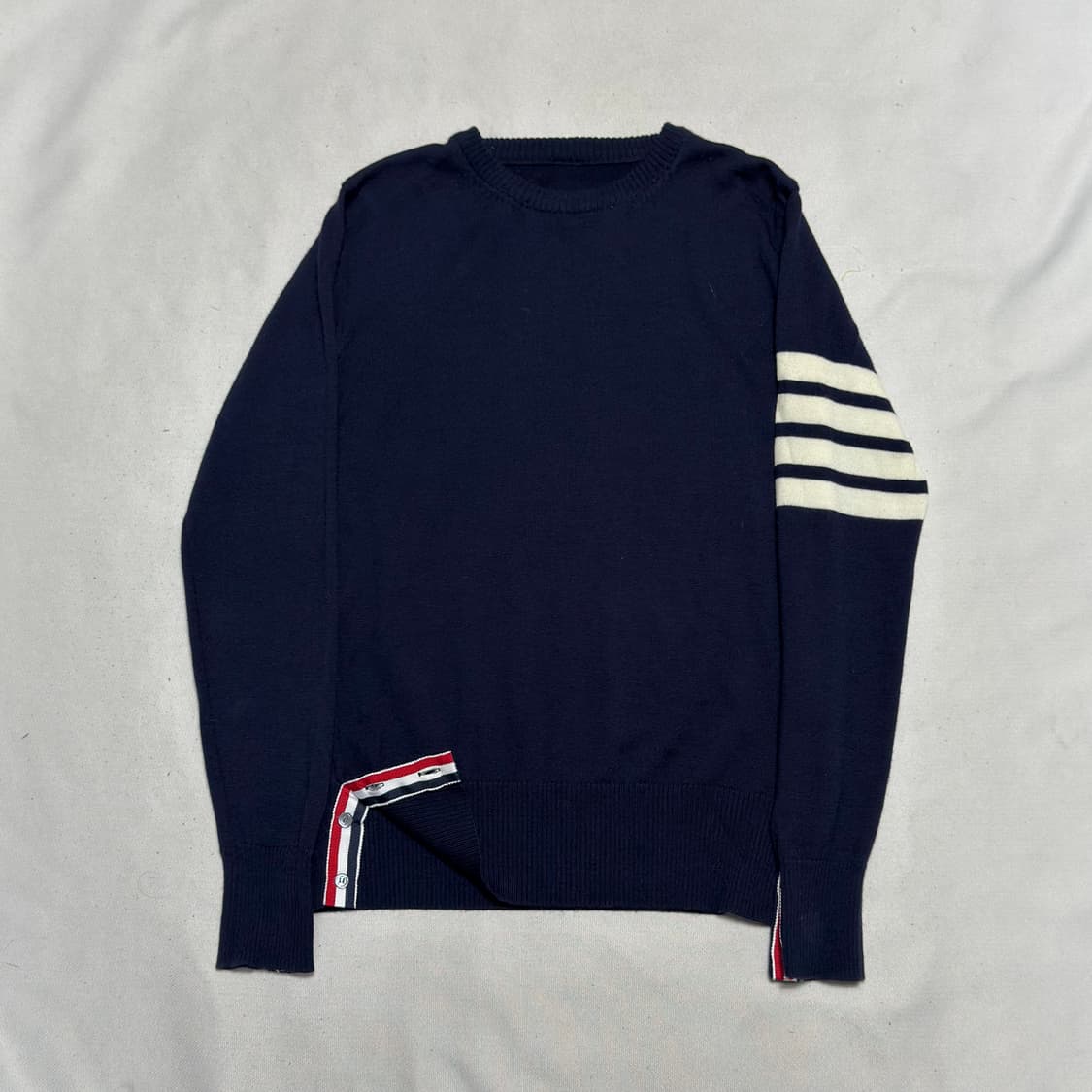 톰브라운 네이비 울 니트 상품이미지2