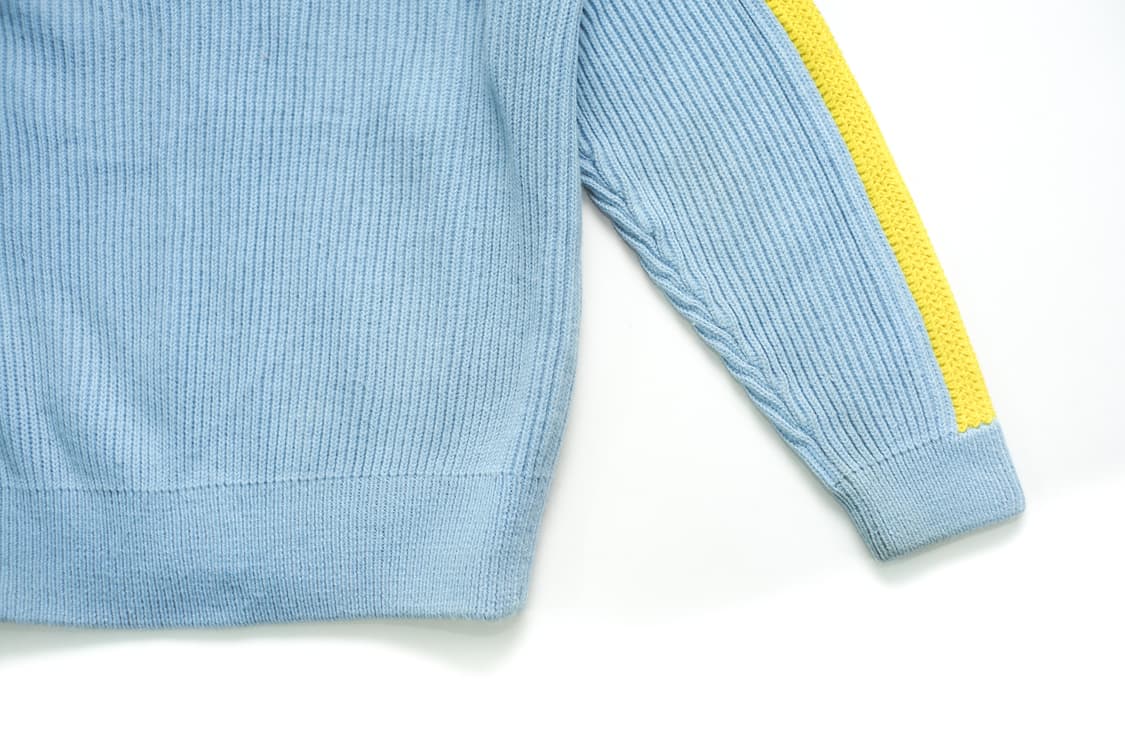 COLOR LINE KNIT ZIP UP 상품이미지8