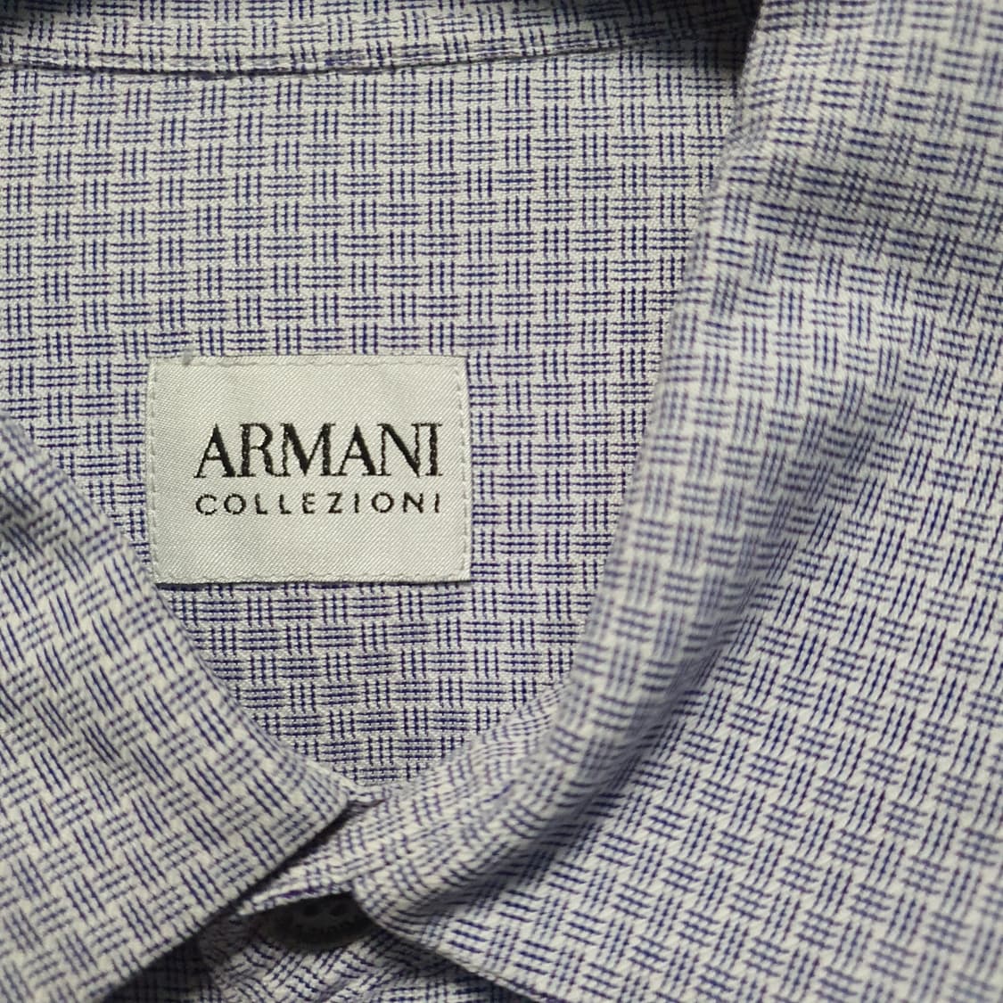 아르마니 꼴레지오니 남성 체크 셔츠  상품이미지3