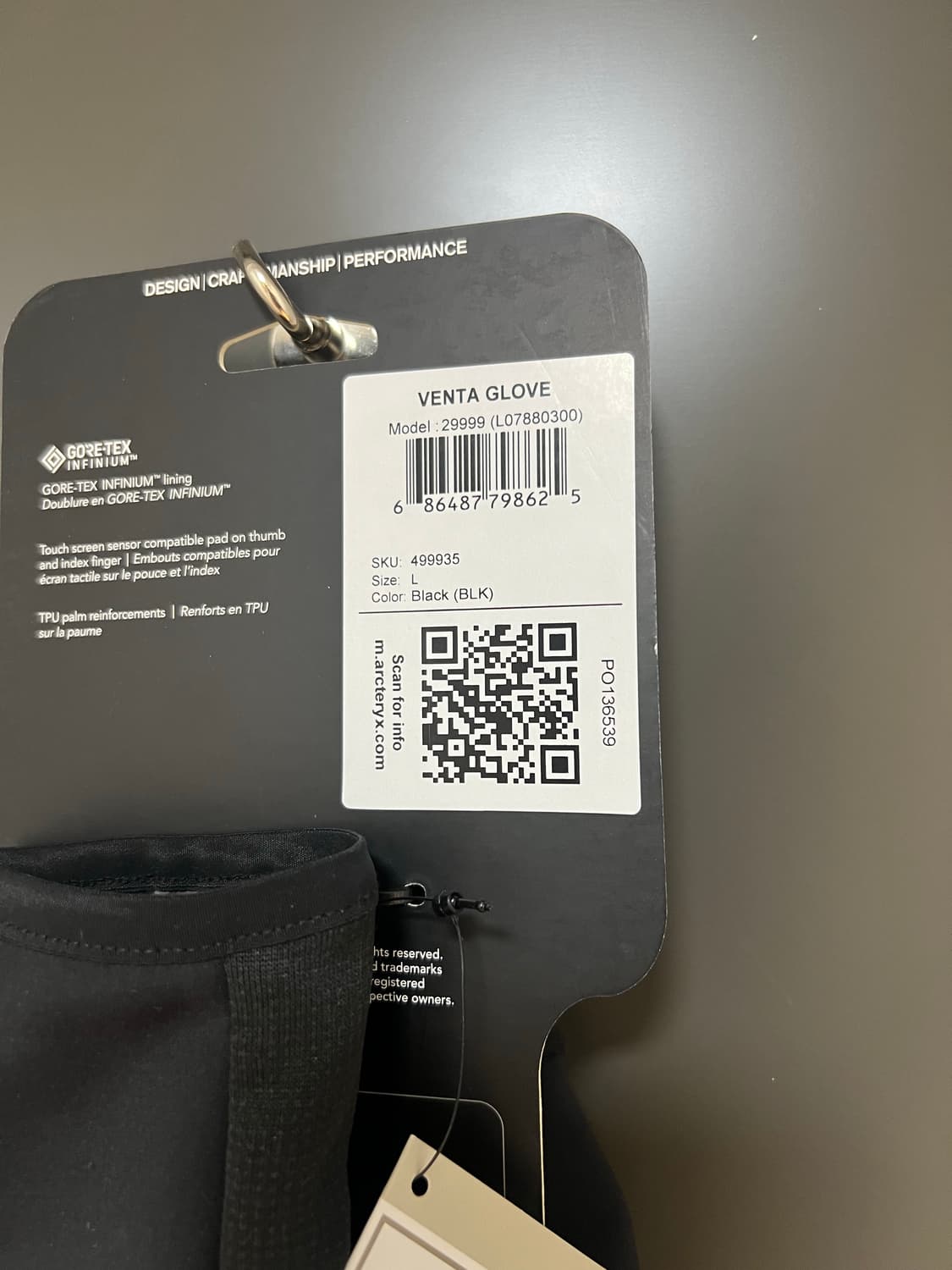 아크테릭스 벤타 글러브 상품이미지3