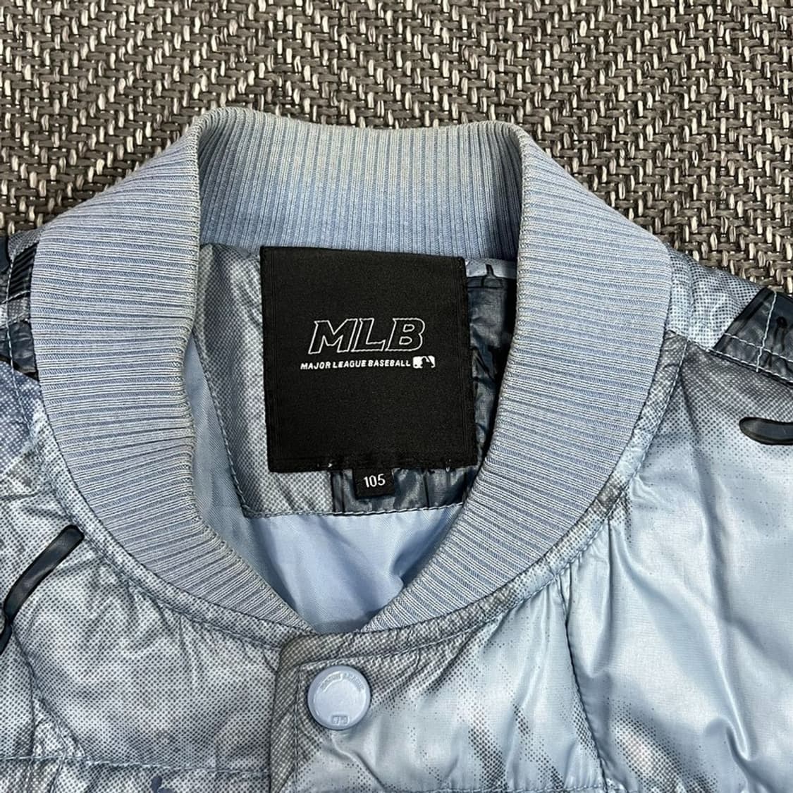 mlb 보드프린팅 바시티 패딩 v0986 상품이미지8