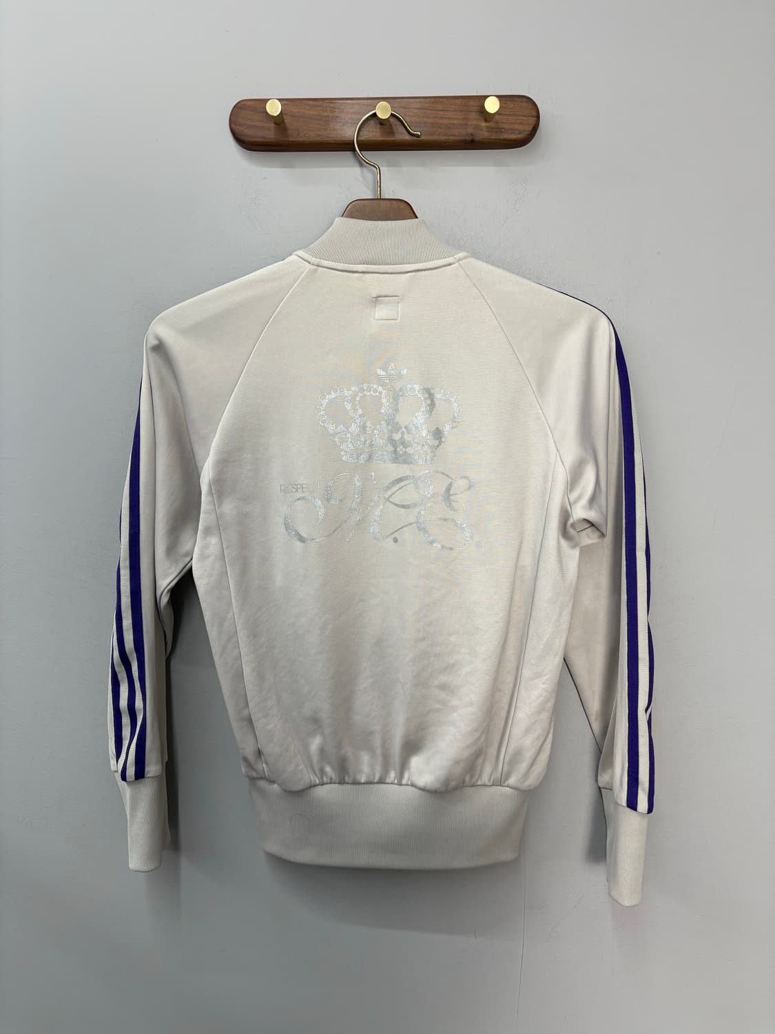 아디다스 그레이 퍼플 배색 져지 A3029 상품이미지4