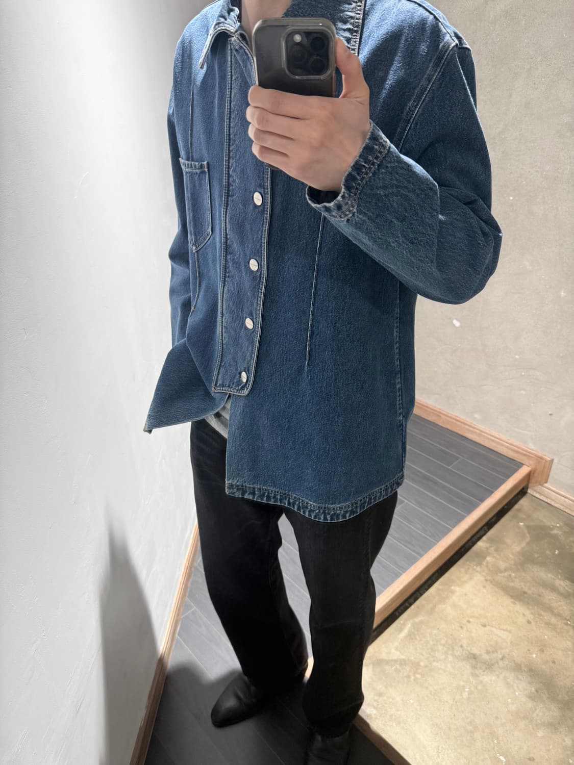 나마체코 데님 자켓 상품이미지1