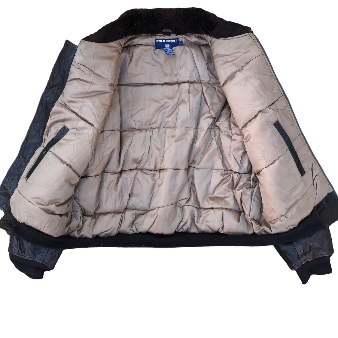 [L~XL] 폴로 스포츠 B15 가죽 패딩 자켓 상품이미지3