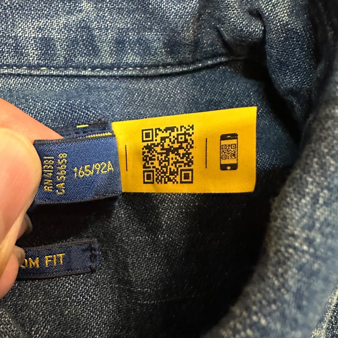 폴로랄프로렌 데님 셔츠 상품이미지7