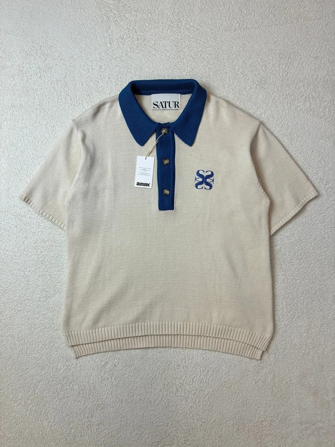 세터 SATUR 22ss 나폴리 소프트 코튼 폴로 니트 PN5928 상품이미지1