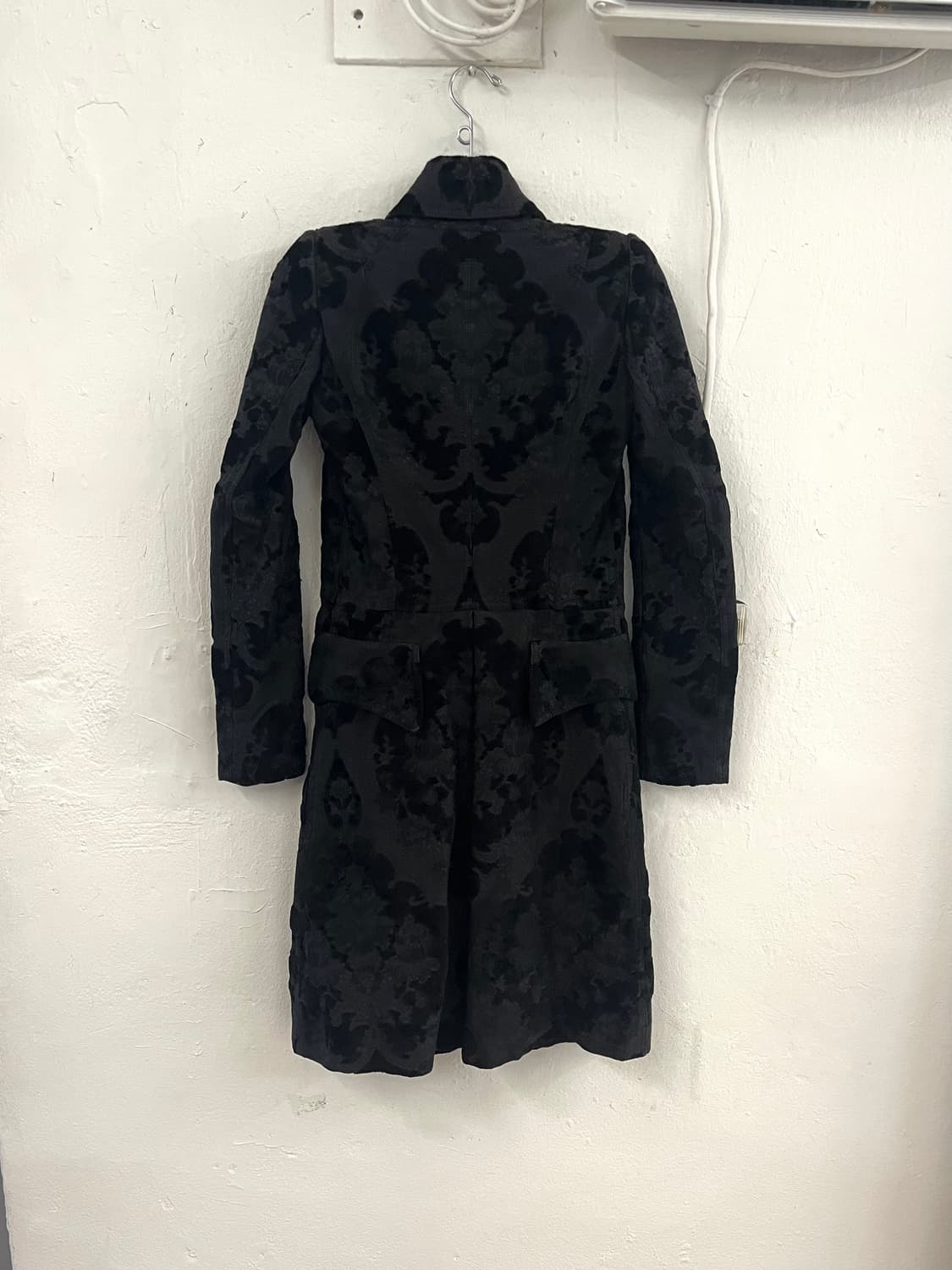 발망 2010FW 데카르넹 런웨이 브로케이드 밀리터리 코트 상품이미지9