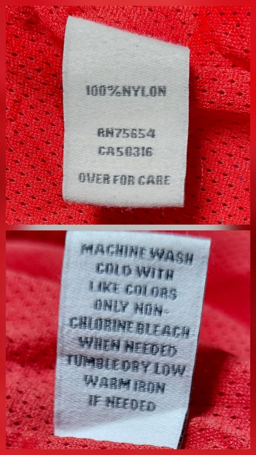 [L] 아베크롬비 & 피치 빈티지 패치 윈드브레이커 (레드) 상품이미지6