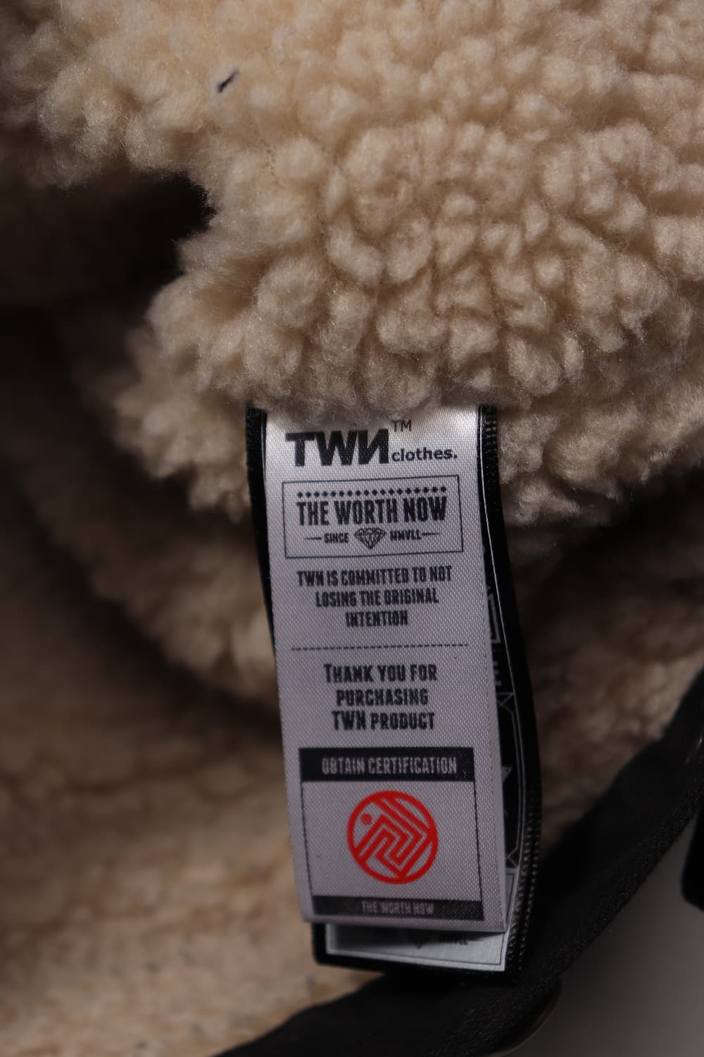 THE WORTH NOW TWN 헤비웜 양털 트러커 재킷 size M 상품이미지6