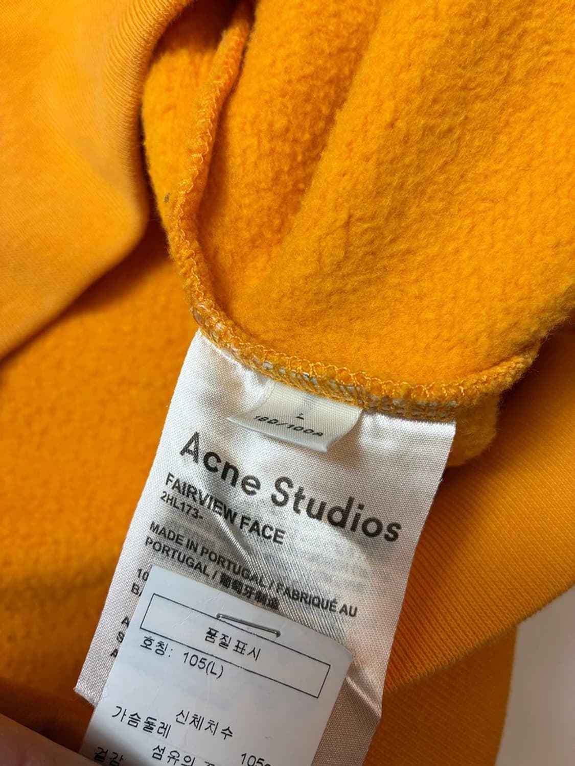 아크네스튜디오 페어뷰 페이스 크루넥 스웨트셔츠 PN8409 상품이미지8