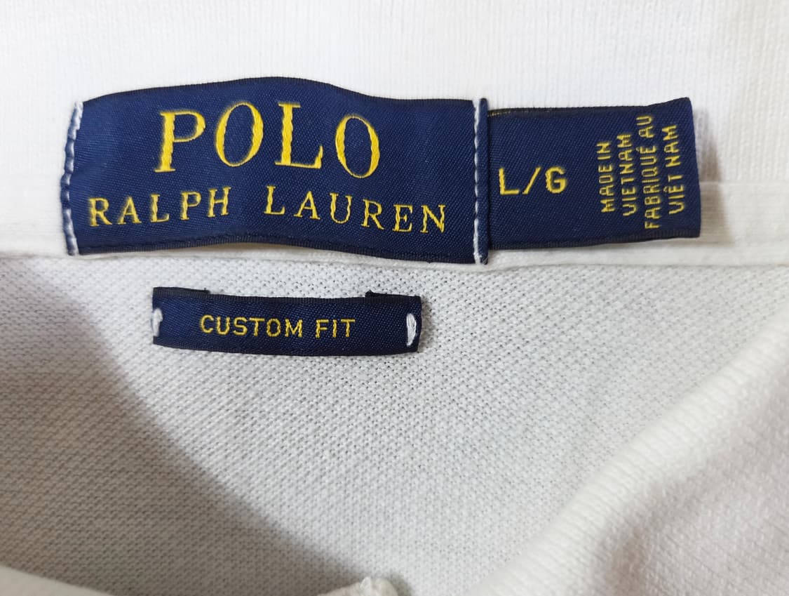 폴로 랄프로렌 빅포니 화이트 반팔 카라티 상품이미지5