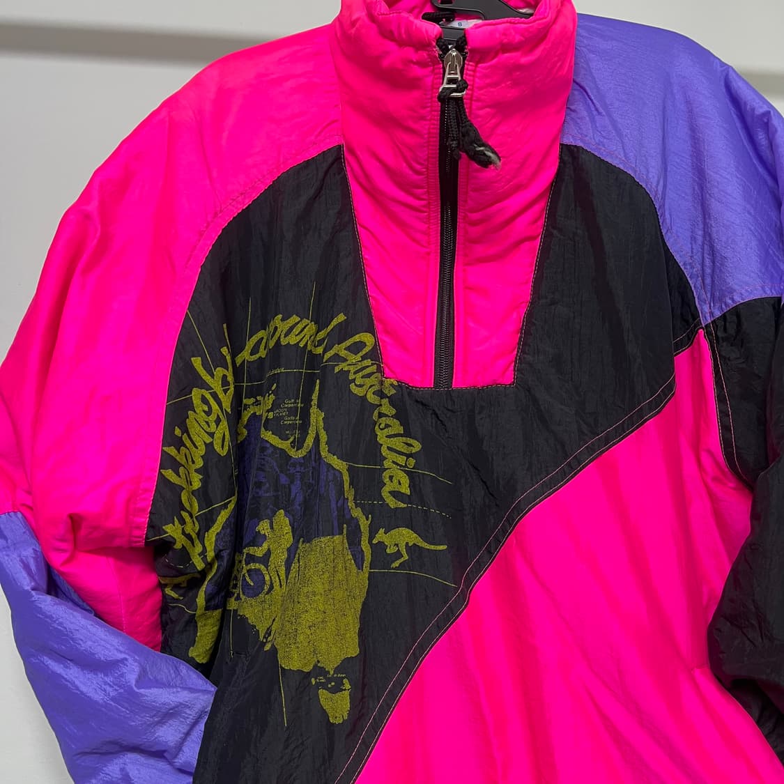 80s 바람막이 아노락 패딩 상품이미지2