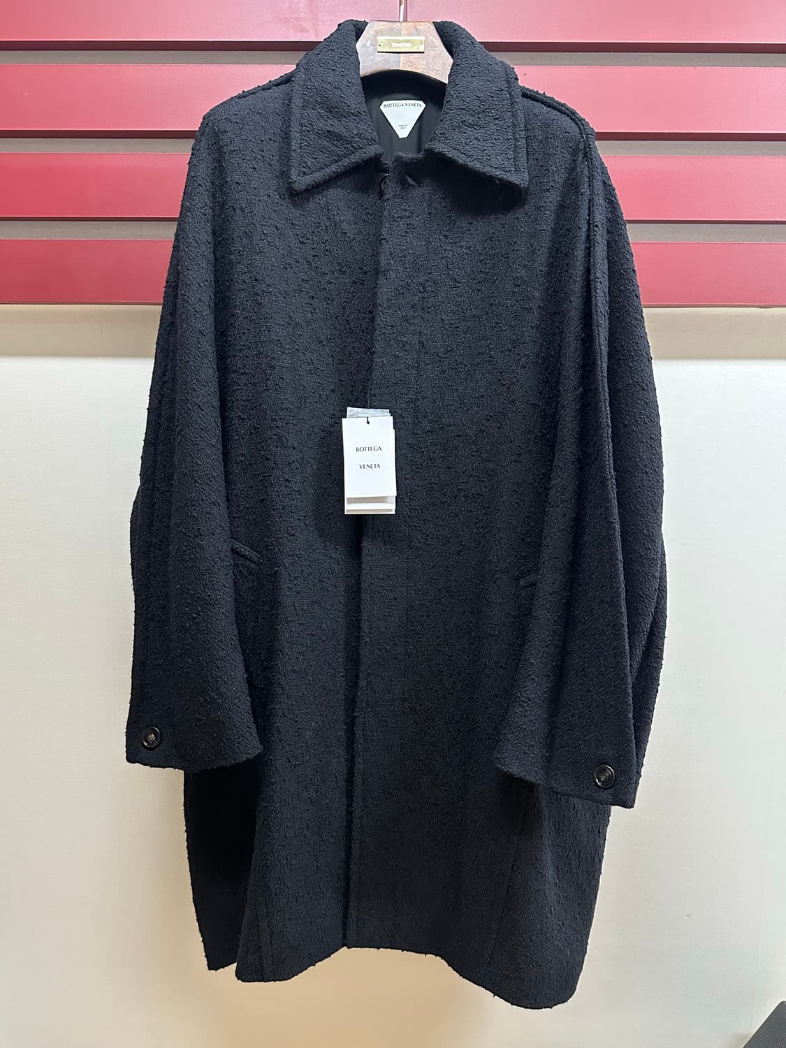 [새상품] 보테가베네타 24년 11월 최신상 트위드 코트 상품이미지1
