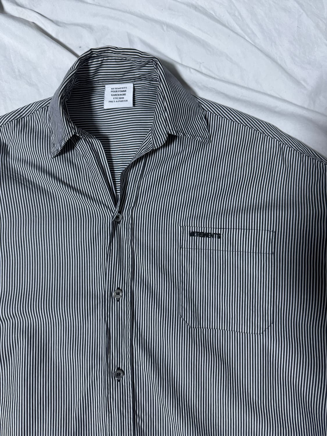 2019 베트멍 스트라이프 오버 셔츠 상품이미지3