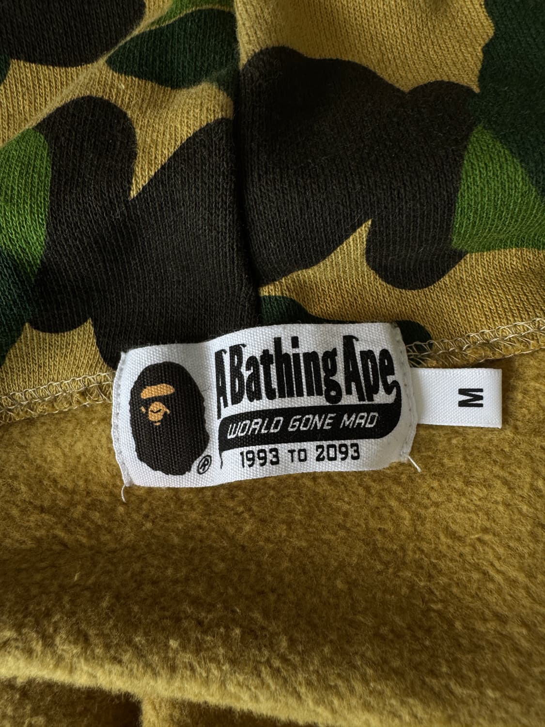 베이프 샤크후드 하프집업 상품이미지4