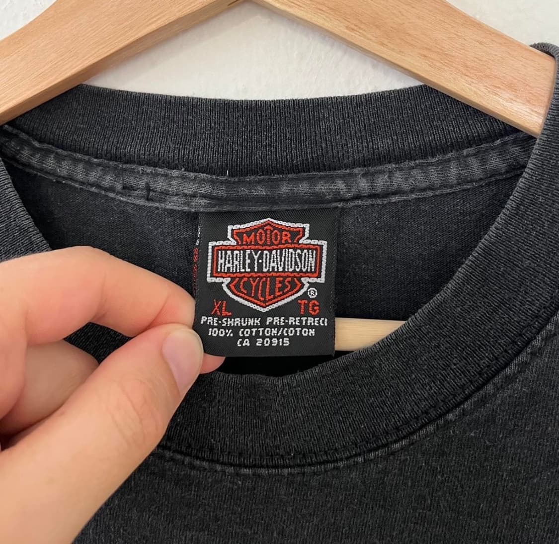 90‘s 빈티지 Harley Davidson 티셔츠 XL 상품이미지3