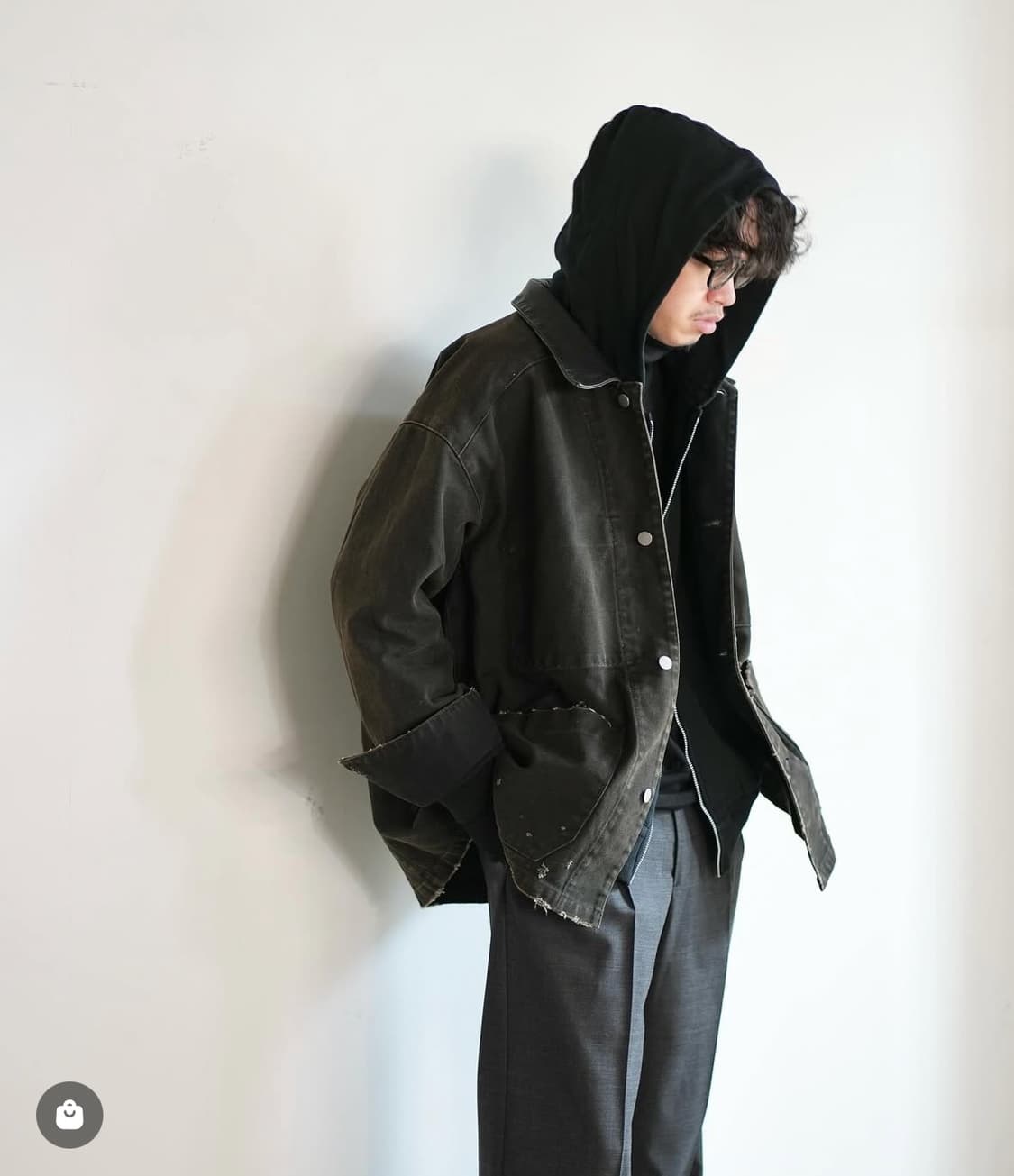 안셀름 x wism 덕 커버올 자켓 상품이미지2