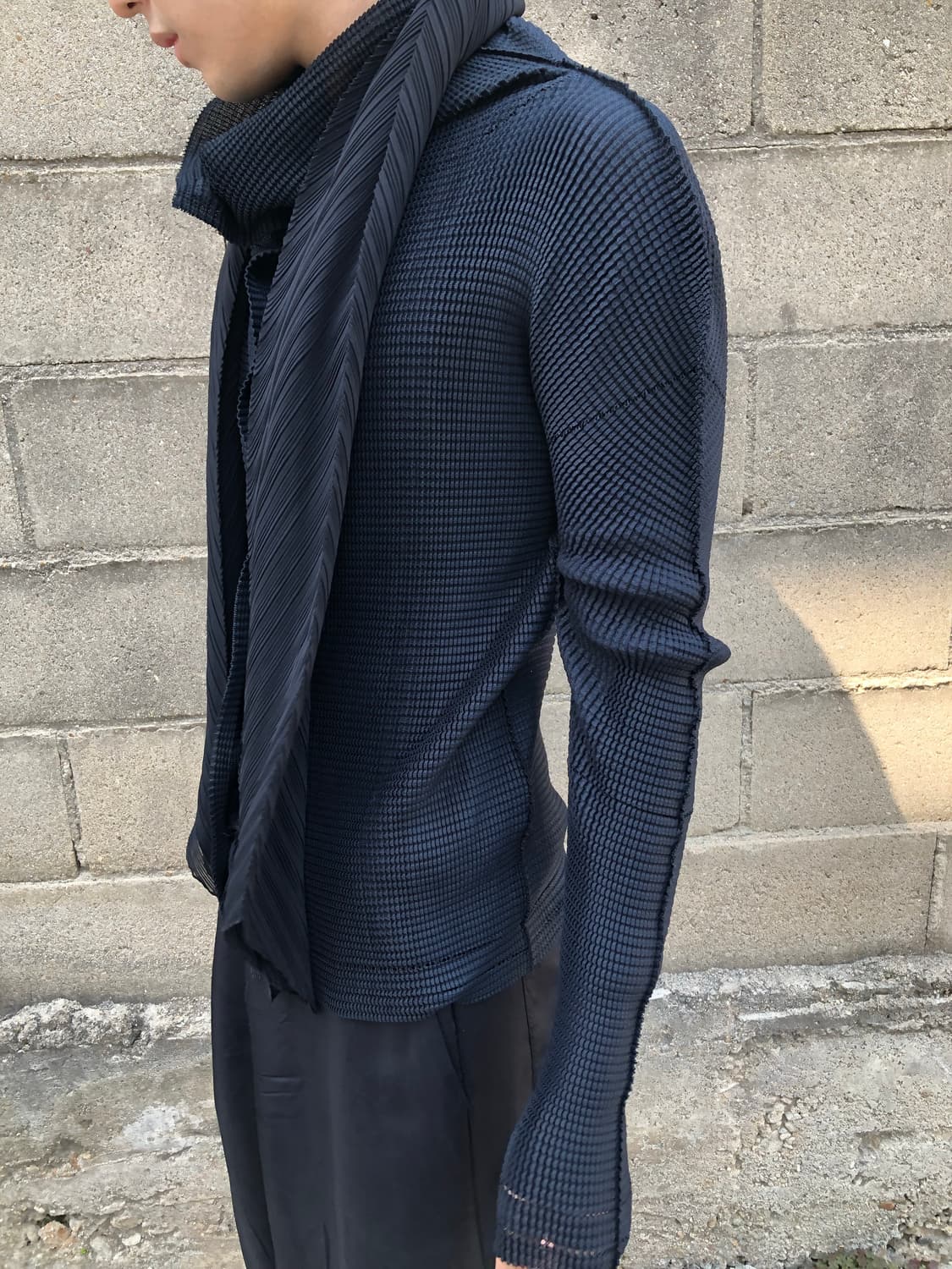 빈티지 플리츠 스카프  상품이미지5