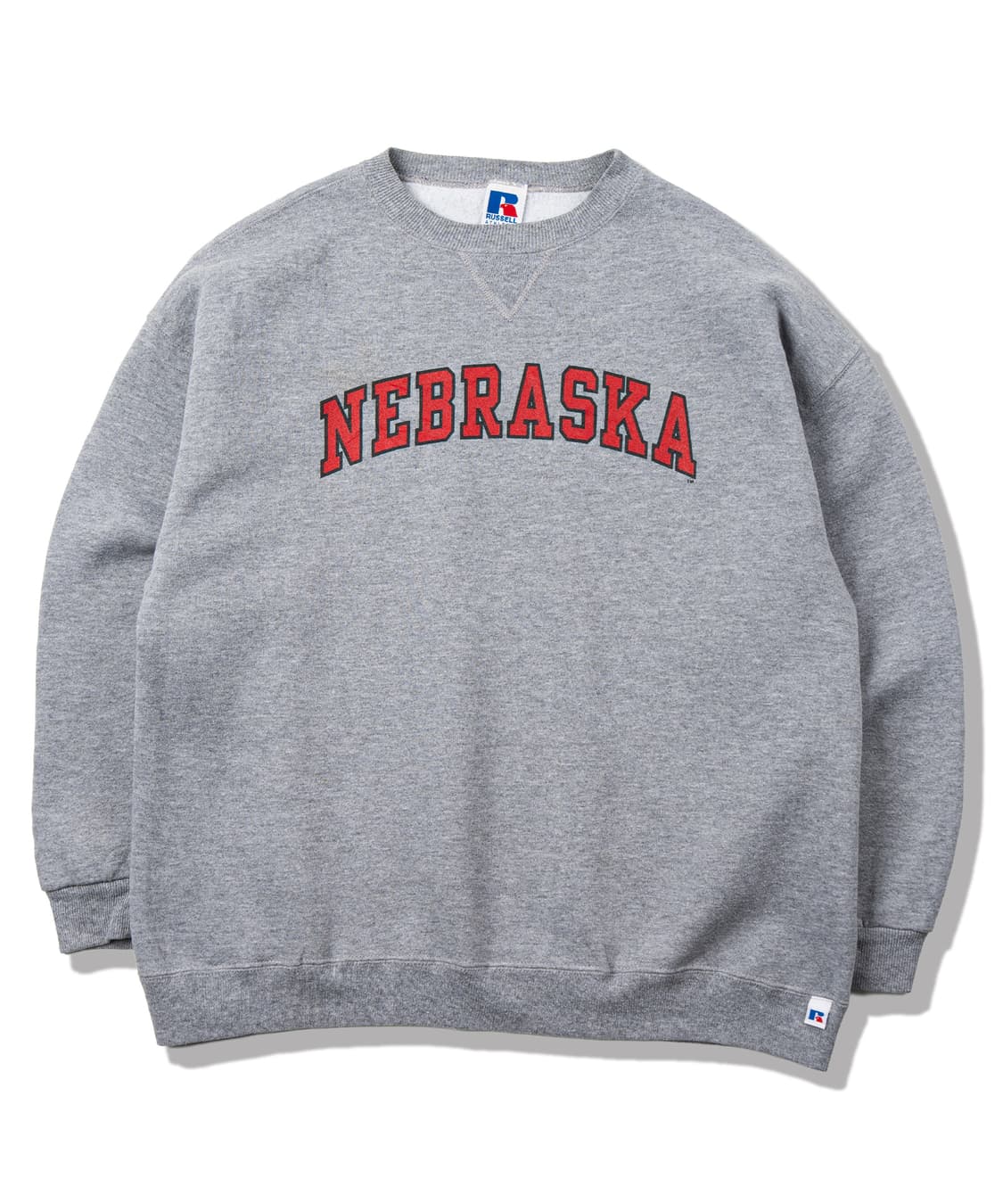 (90) 90's 러셀 Nebraska 아치로고 스웻 상품이미지1