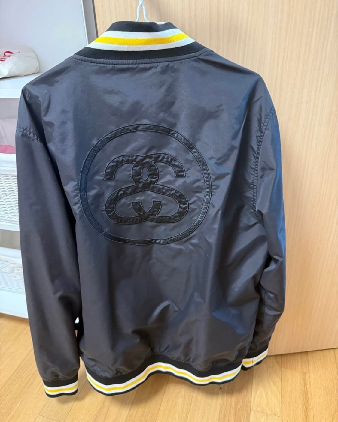 스투시 나일론 ss링크 바시티 자켓 상품이미지3