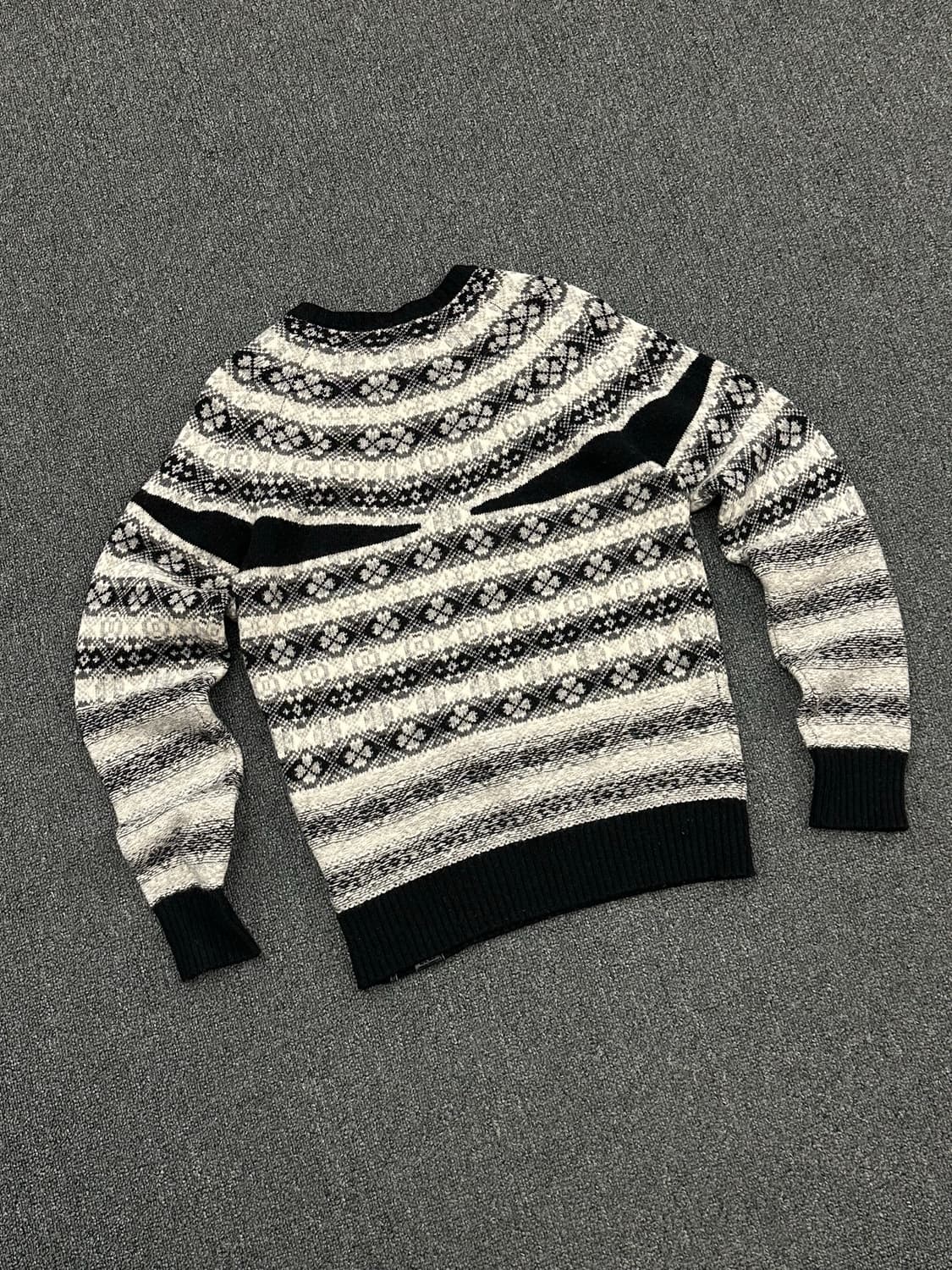 S)디젤 여성 노르딕 패턴 울 스웨터 상품이미지3