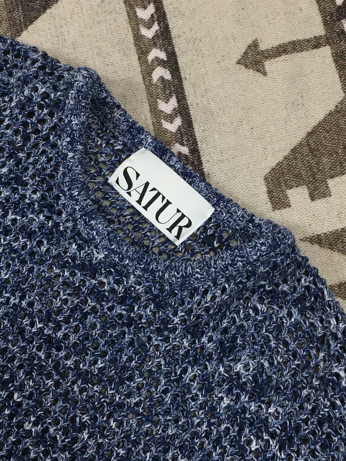 세터 이비자 시티 바캉스 내추럴 니트 네이비 상품이미지4